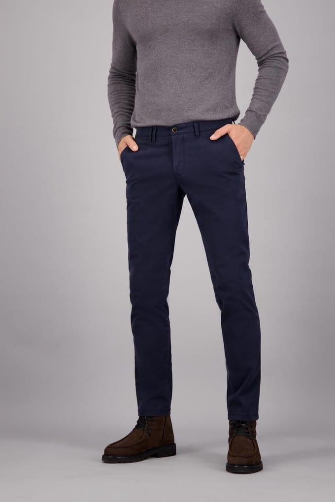 Gardeur SEVEN-1 Slim Fit marine (411361 - 68)