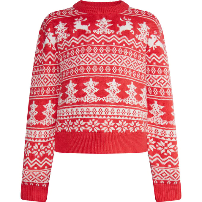 Mo Jumper jongens (kinderen) rood wit