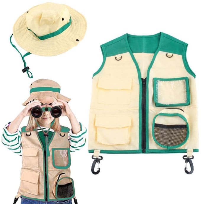 Dailygoody - Outdoor Explorer-set - Verkenner-kostuumset - Ideaal