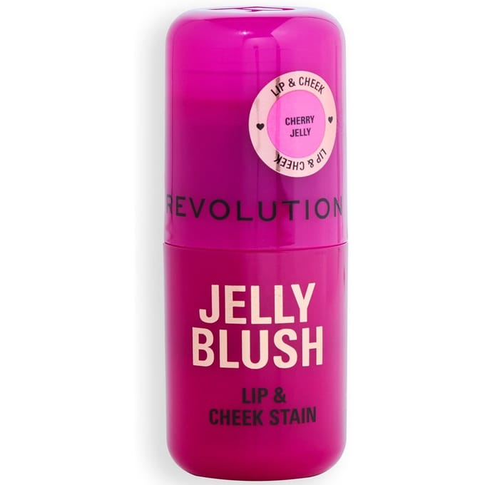 Revolution Jelly Blush Tint Sticks Cherry Red 5.5 g