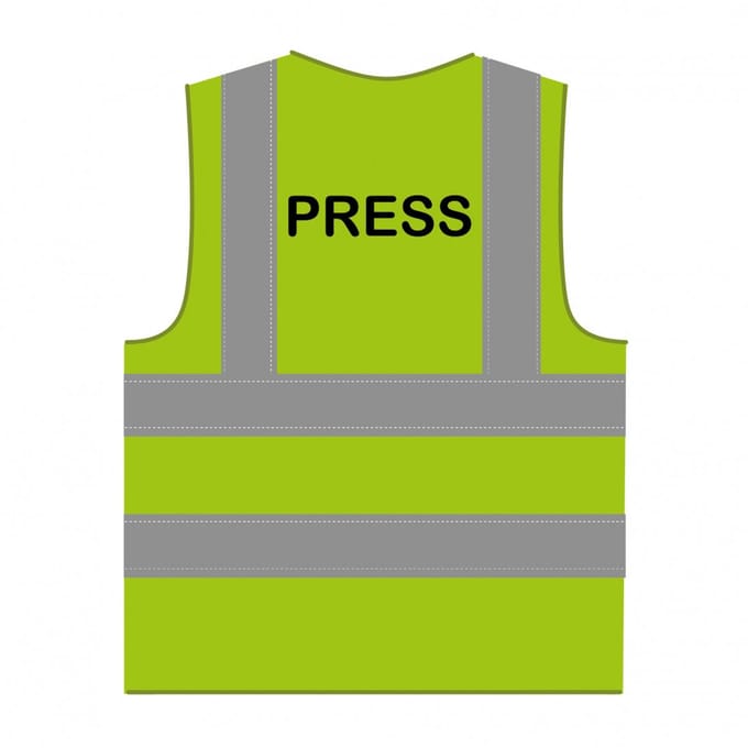 Press hesje RWS limoengroen