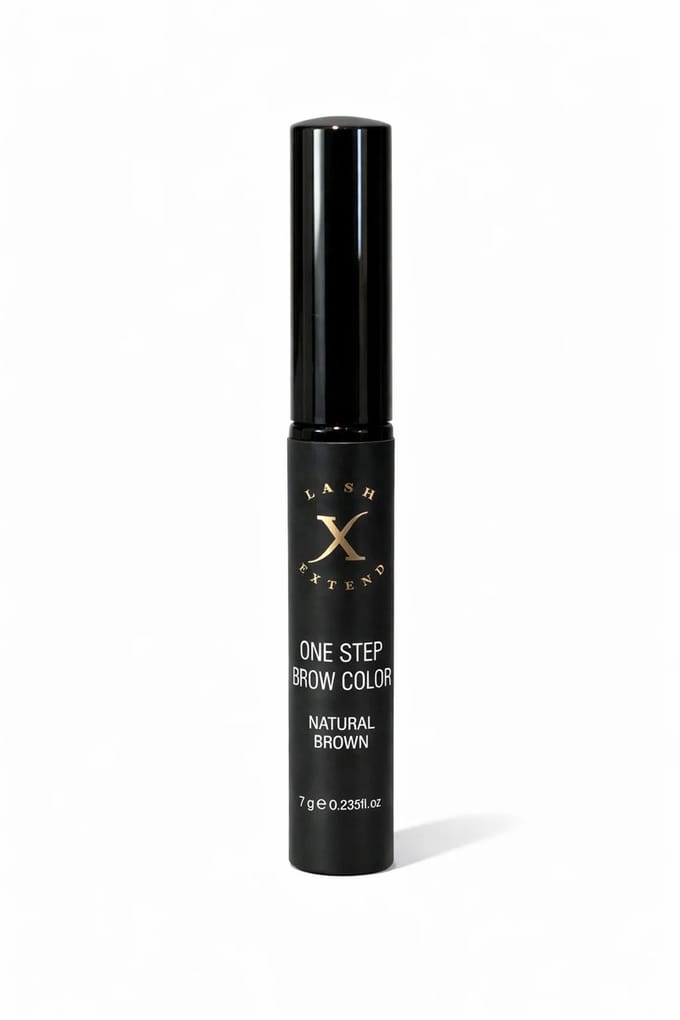 One Step Brow Color, wenkbrauwkleur in één stap- natuurlijk bruin - Lash eXtend