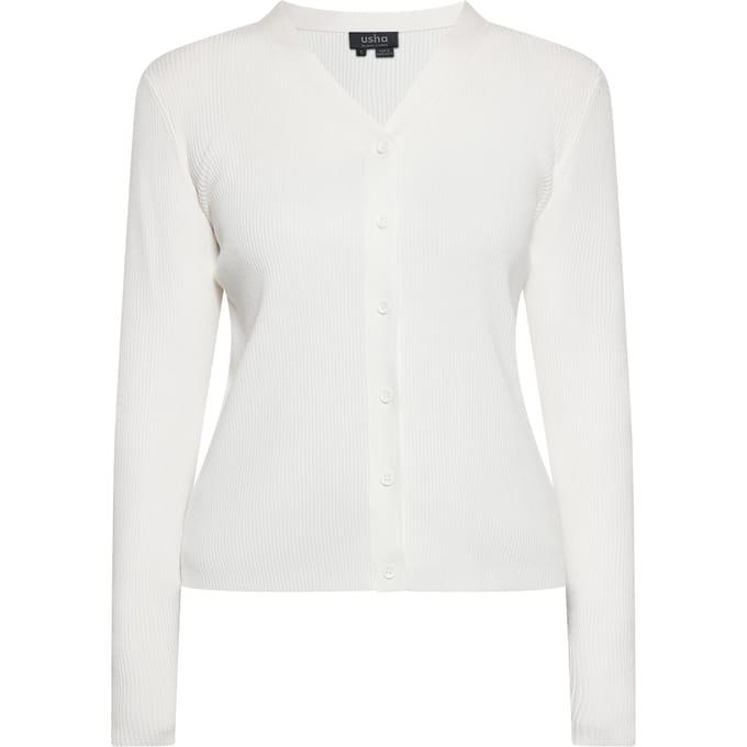 usha Vest Dames wolwit