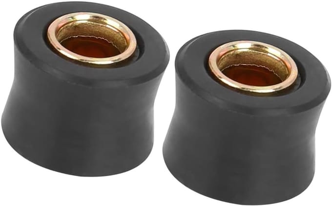 Motorfiets Achtervering Schokdemper met 10mm Ringhouder - Set van 2 voor Optimale Ritten