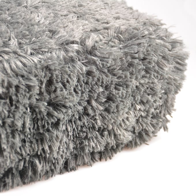 Duvoplus - Dierenkussen - Hond - Snug Rechthoekig Bed M - 76x56x13cm Donkergrijs - 1st