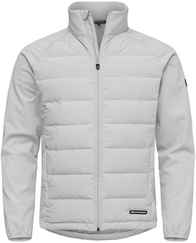 Cutter & Buck Oak Harbor Jacket Heren 351452 - Zilver - M