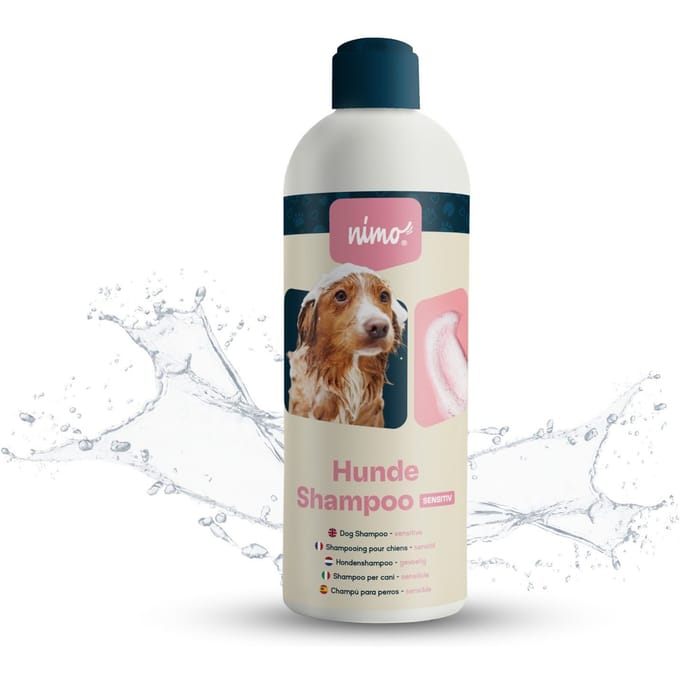 nimo® hondenshampoo sensitive • parfumvrij & pH-neutraal voor alle rassen 500