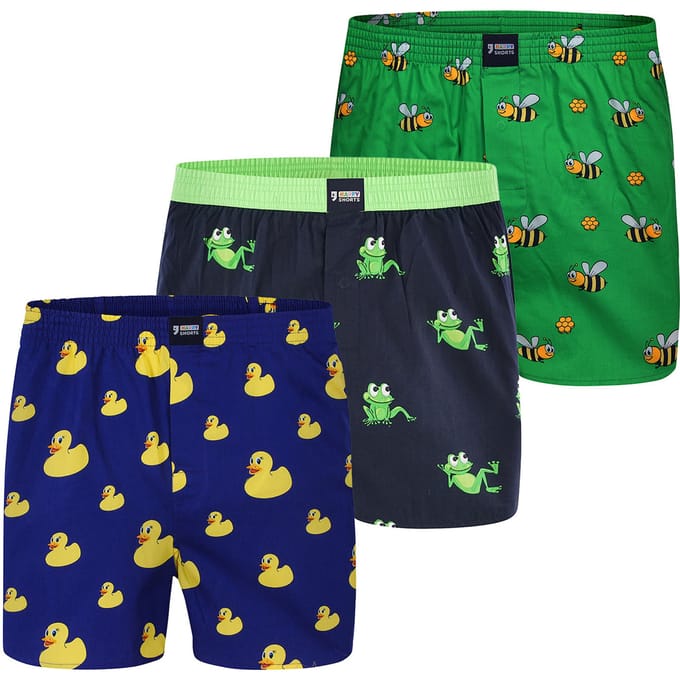 Happy Shorts Mannen Bokser Motive