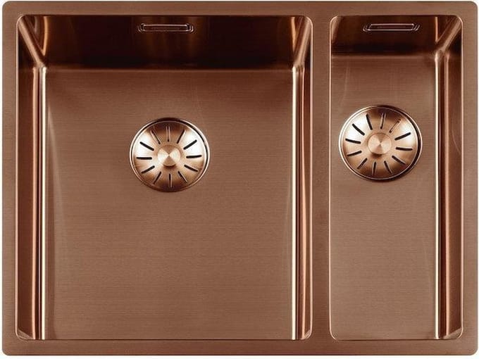 Anderhalve spoelbak 3415 SP COPPER Lorreine