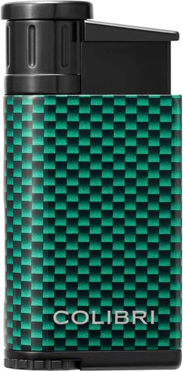 Colibri Aansteker Evo Carbon Fiber Green