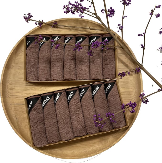 Klud - Mauve vaatdoekjes & microvezeldoekjes 14 dagen