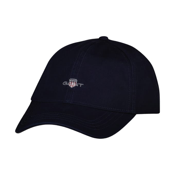 Gant Cap Small Shield Cotton Twill Marine / male