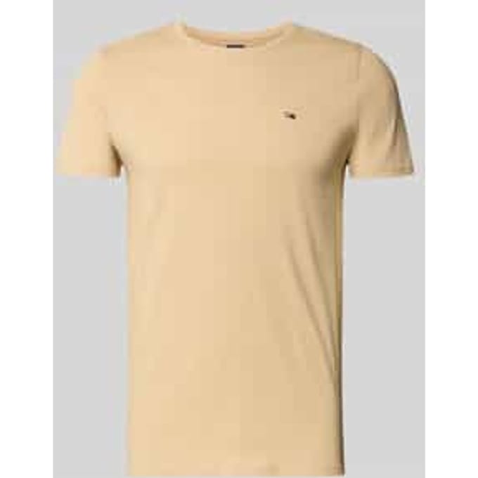 Regular fit T-shirt van puur katoen