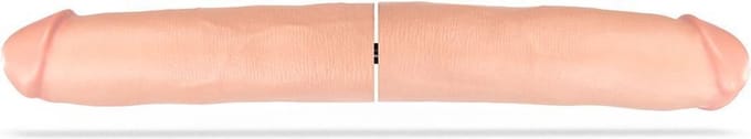 Deep'r Dubbele Dildo Trunk 66 cm - Beige