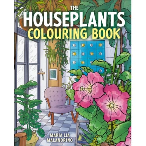 The Houseplants Colouring Book - Arcturus Creative Colouring - Maria Lia Malandrino