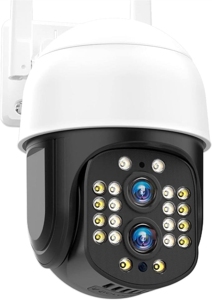 4K Beveiligingscamera - IP Camera Dome - Buitenbewaking - 10x Optische Zoom - 10 mm - Universeel