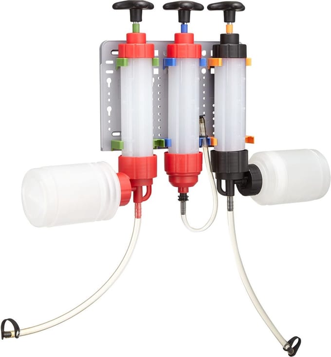 Set vloeistofpompen met wandpaneel MW Tools VPPS03