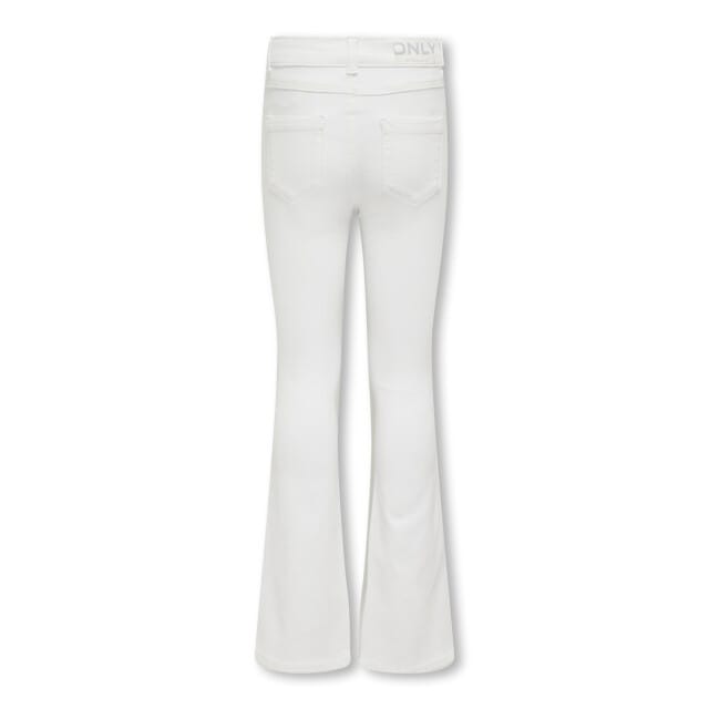 ONLY KOGROYAL LIFE REG FLARED PIM NOOS Meisjes Jeans - White