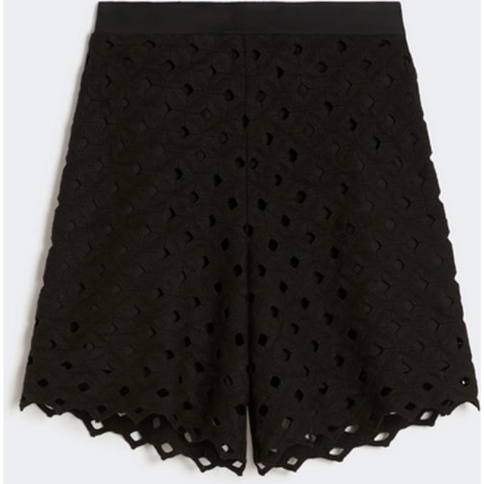 korte broek vrouw zwart