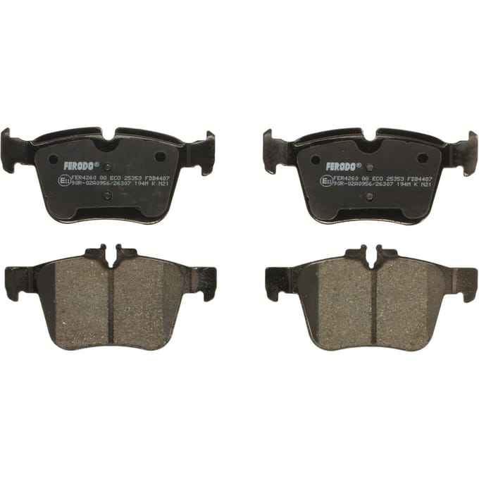 Remblokset FERODO FDB4487, achter