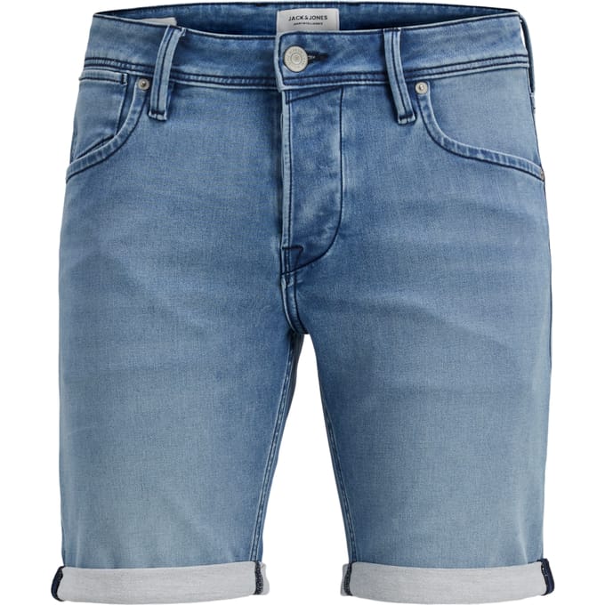 Jack & Jones - Heren Shorts Rick Dash Short - Blauw - Maat S