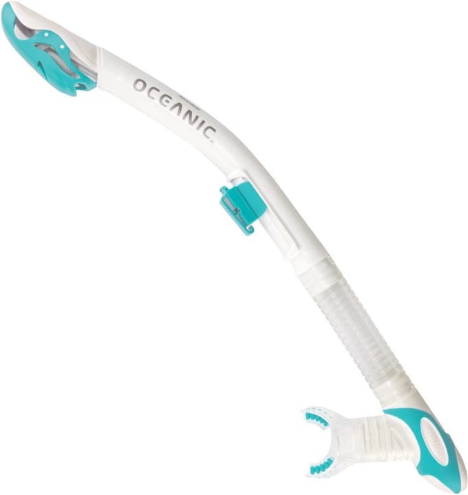 Oceanic Ultra Dry - Snorkel - Volwassenen - Wit/Turquoise