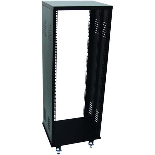 Omnitronic SR-19 19 inch rack 40 HE Staal Incl. wielen
