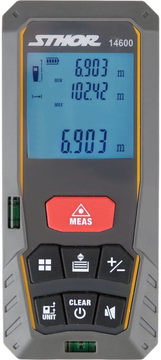 STHOR Digitale Laser Afstand - Oppervlakte Meter 40 Meter