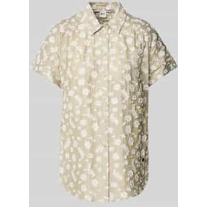 Regular fit blouse met knoopsluiting
