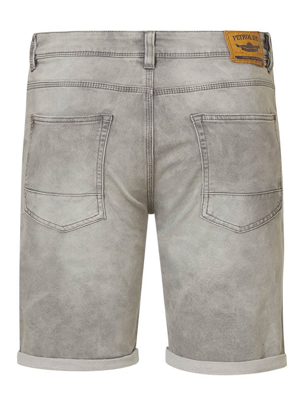 Petrol Industries - Heren Jackson Denim Short - Grijs