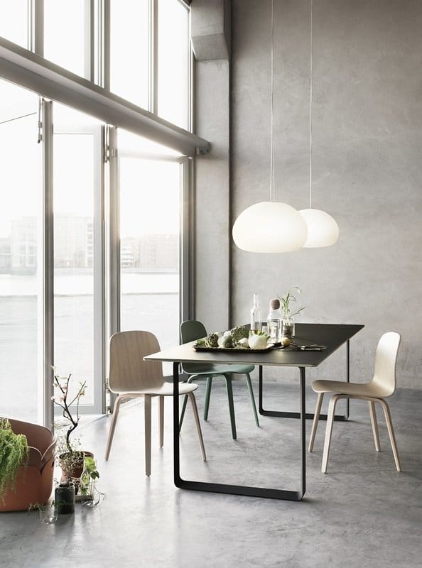 Muuto - Visu stoel - houten frame - eiken - bruin