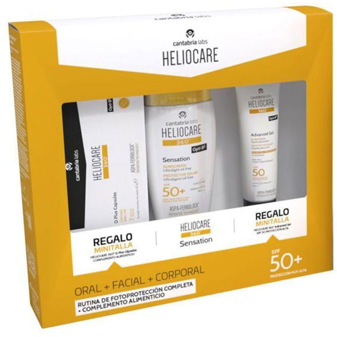 Visage HELIOCARE 360° SENSATION SP50+ Koffer 3 stuks
