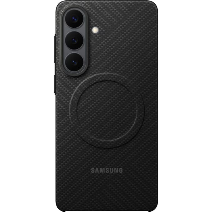 Samsung Galaxy S26 Plus Carbon Back Cover met Magneet Zwart
