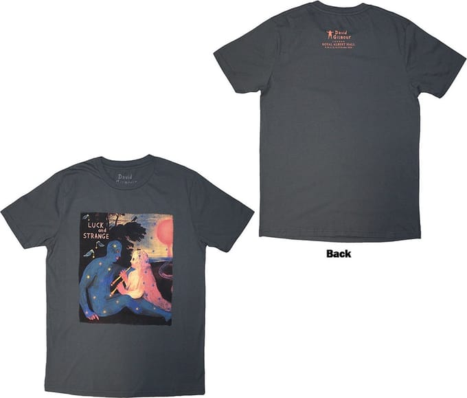 David Gilmour - Luck & Strange London 2 Heren T-shirt - XL - Grijs