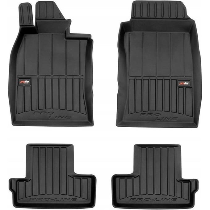 Frogum Proline - Automatten - MINI One R50 R53 2001-2006 - 3D Design - Hoge Rand - Antislip