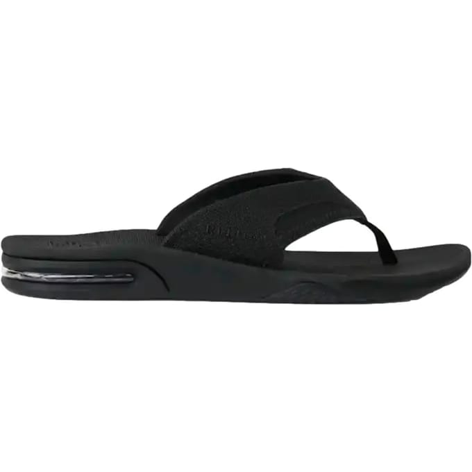 Reef - Maat 42 - Fanningall Black Heren Slippers - Zwart