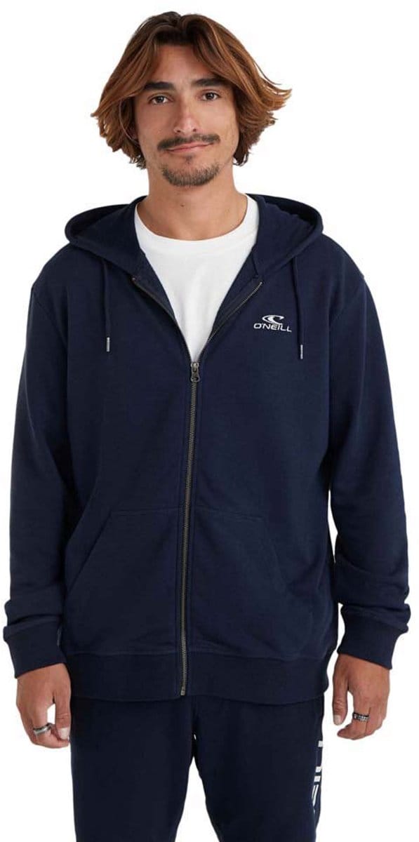 O´neill Small Logo Sweatshirt Met Rits Blauw XS Man