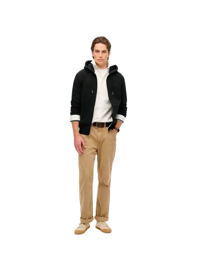 Superdry Essential Logo Zip Hooded Vest Heren - Maat S