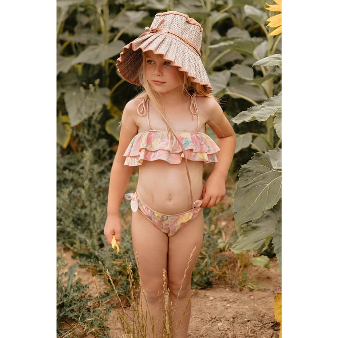 Louise Misha Panties Zaca Sienna Parrots Größe: 3M | Bademode Outlet | kids | Braun