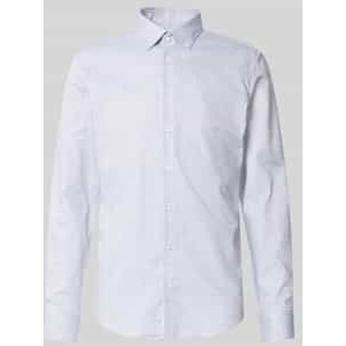 Slim fit zakelijk overhemd van puur katoen model 'New B.D.'