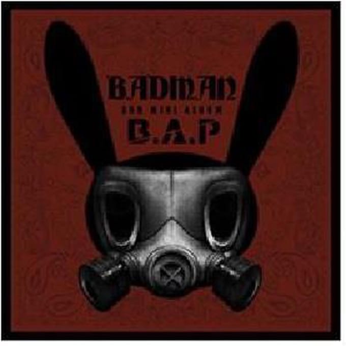 B.a.p Badman Mini Album black