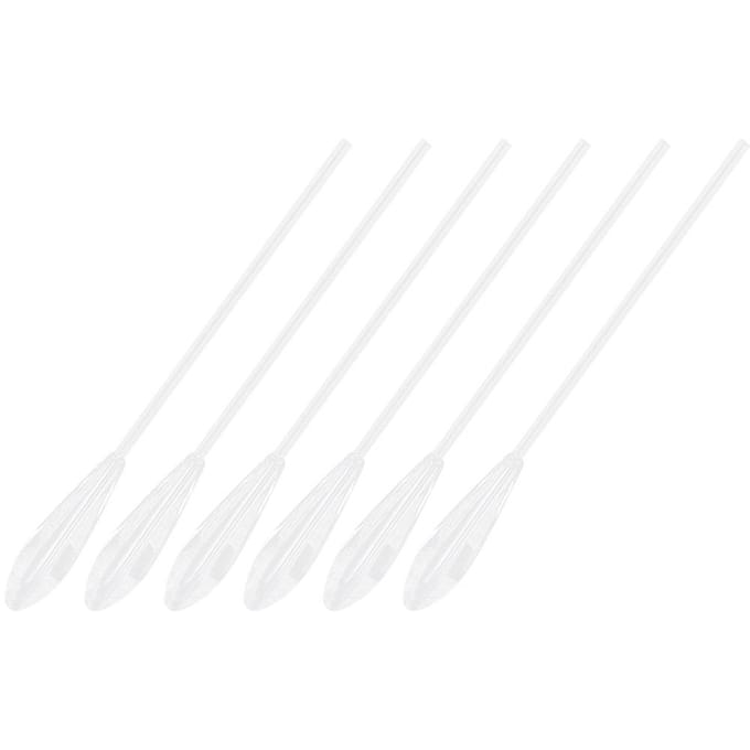 6 stuks Acryl Grote Zinkende Dobbers Visaccessoire Milieuvriendelijk Transparant Wit(20g ) white