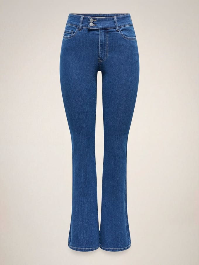 JdY Flared fit jeans JDYKAREN Mid waist Flared fit Jeans