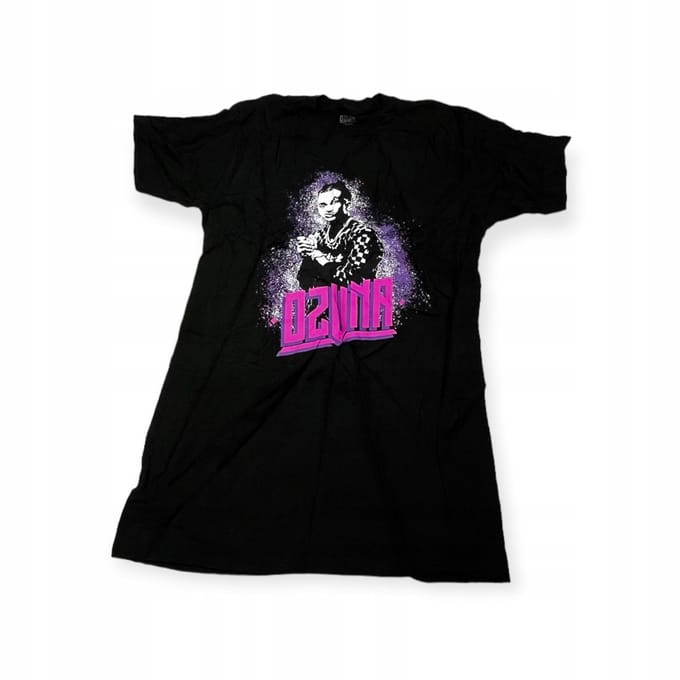Koszulka T-shirt męski okrągły dekolt SPENCER'S nadruk M gray