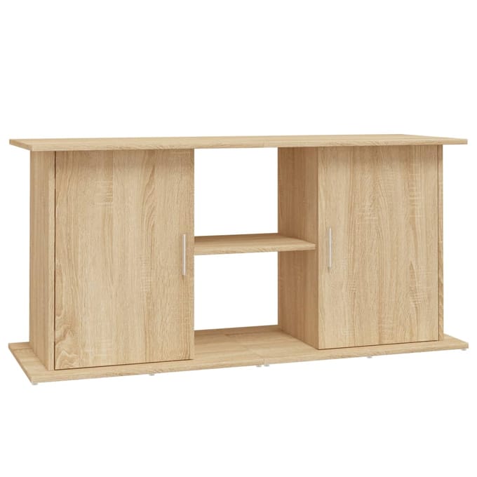 vidaXL - Aquariumstandaard - Sonoma - Eiken - 121x41x58 - cm - Bewerkt - Hout