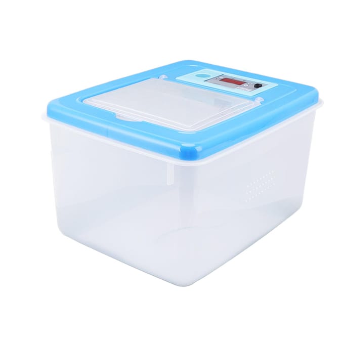 Elektrische Kippenbroedmachine Waterbed Eieruitbroedmachine voor Kwartels Vogels Gans white