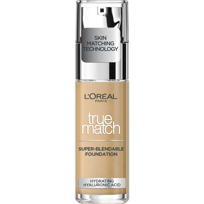 L’Oréal Paris True Match Foundation - 4N - Natuurlijk Dekkende Foundation met Hyaluronzuur en SPF 16 - 30ml - Vegan