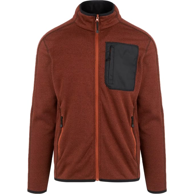 De Kitom wandelfleece voor heren
