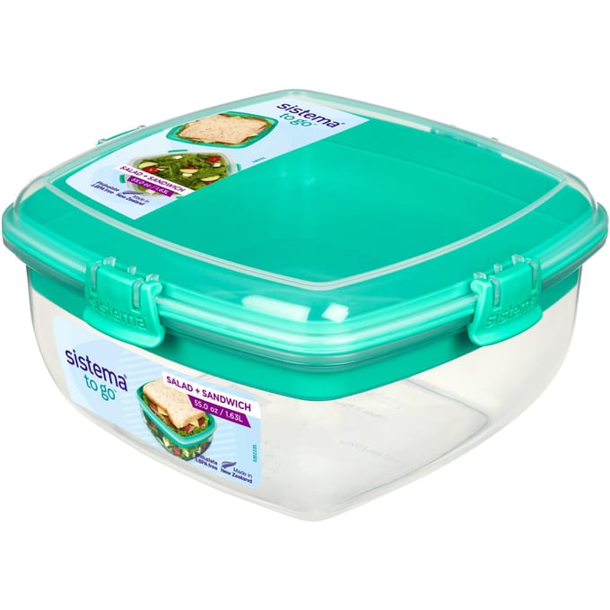 Sistema Salad &amp; Sandwich To Go 1630 ml