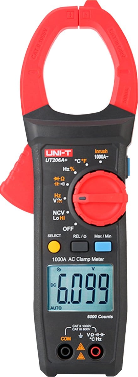 Uni-T UT206A+ Digitale Stroomtang - Multimeter